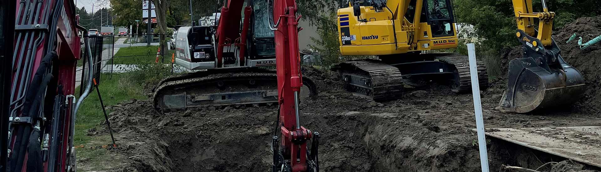 Master Utility Division INC Excavation Contractor, Excavation Company and Excavator slide 4